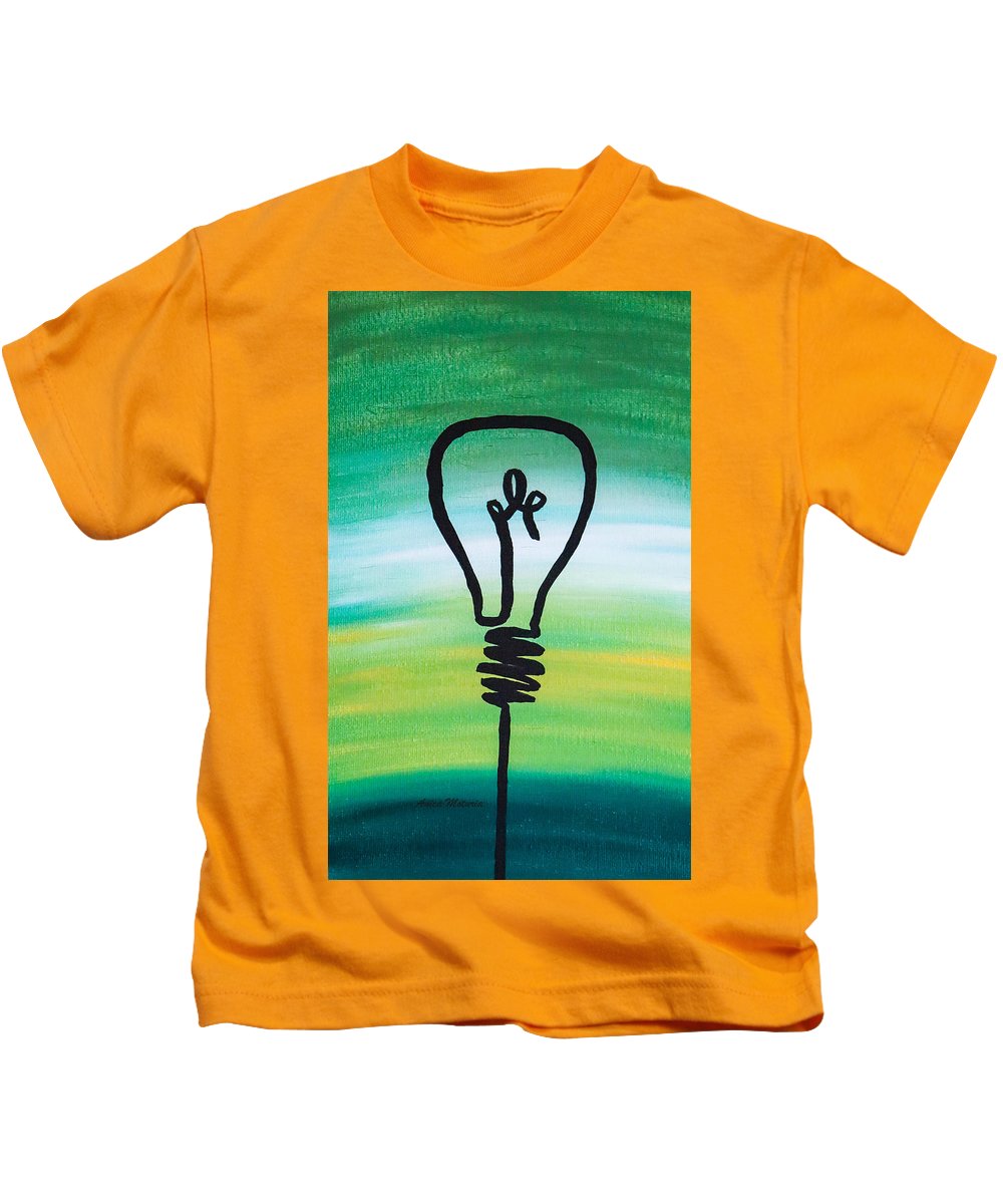 Light Bulb - Kids T-Shirt - Customizable