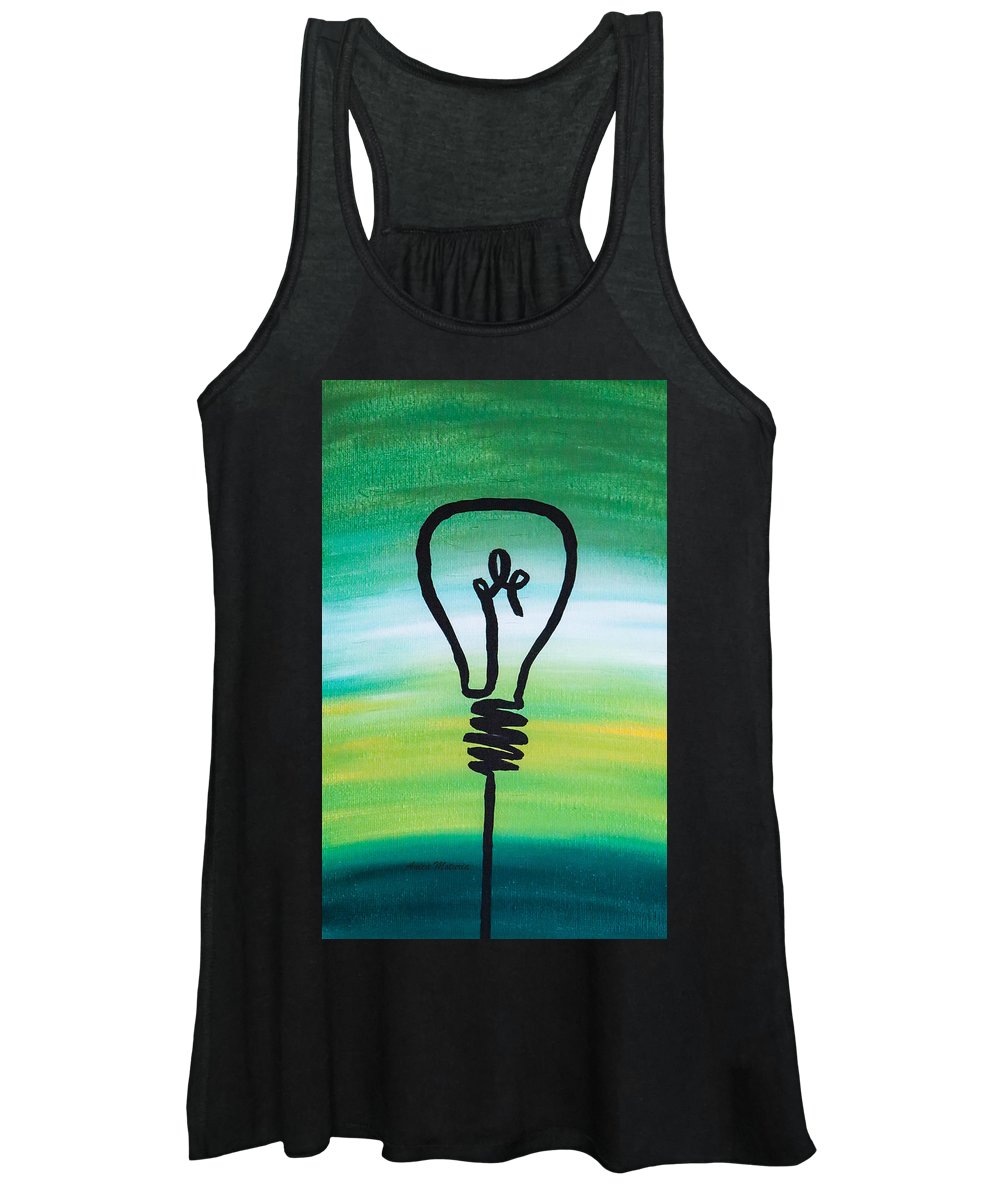 Light Bulb - Women's Tank Top - Customizable