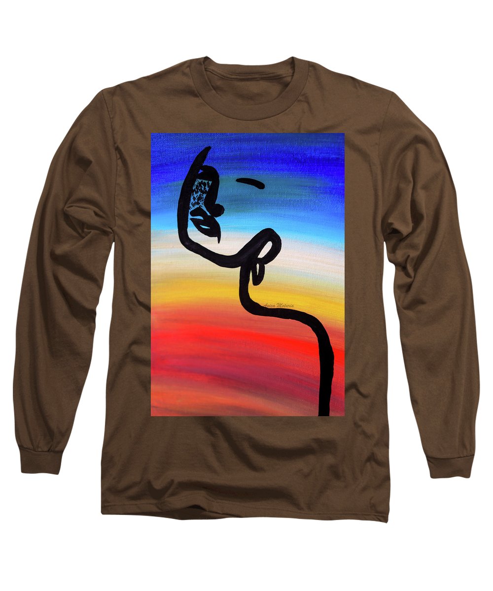 Line Art Beauty - Long Sleeve T-Shirt - Customizable