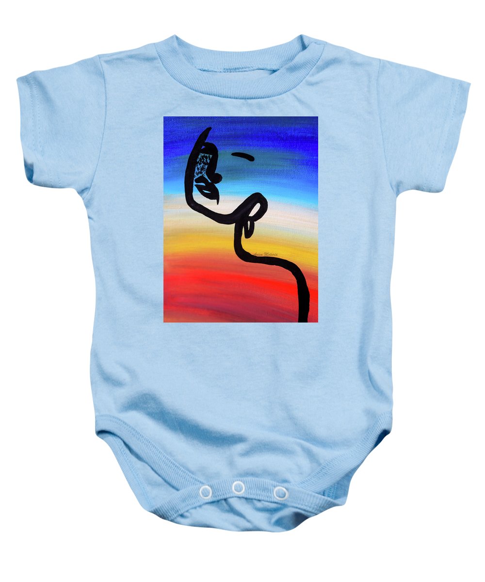 Line Art Beauty - Baby Onesie - Customizable