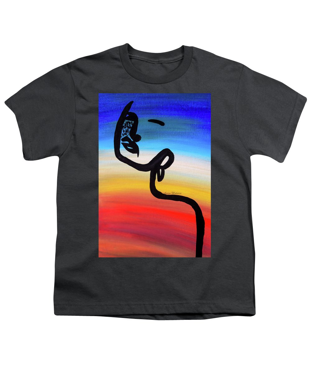 Line Art Beauty - Youth T-Shirt - Customizable