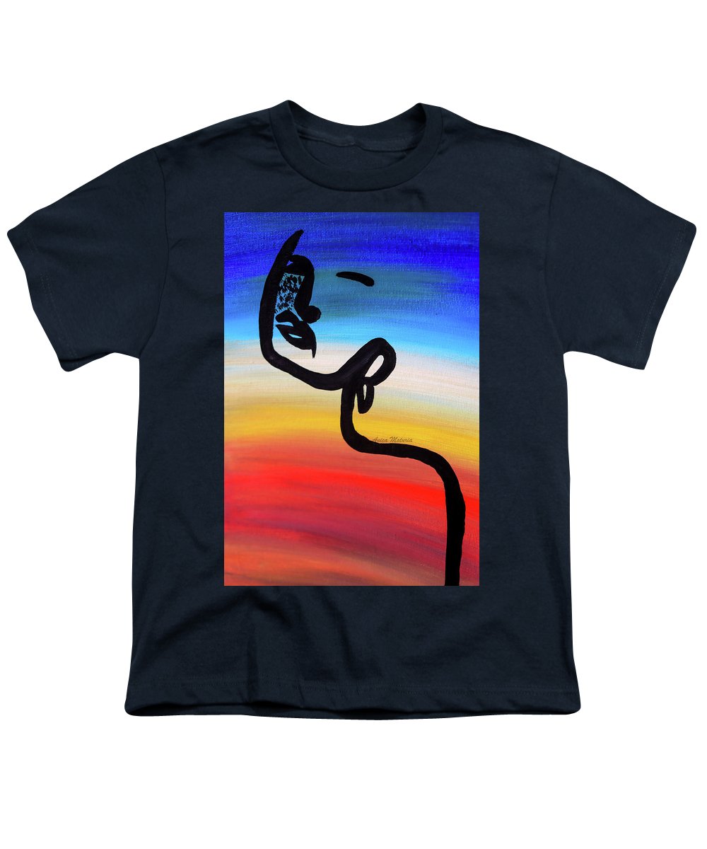 Line Art Beauty - Youth T-Shirt - Customizable