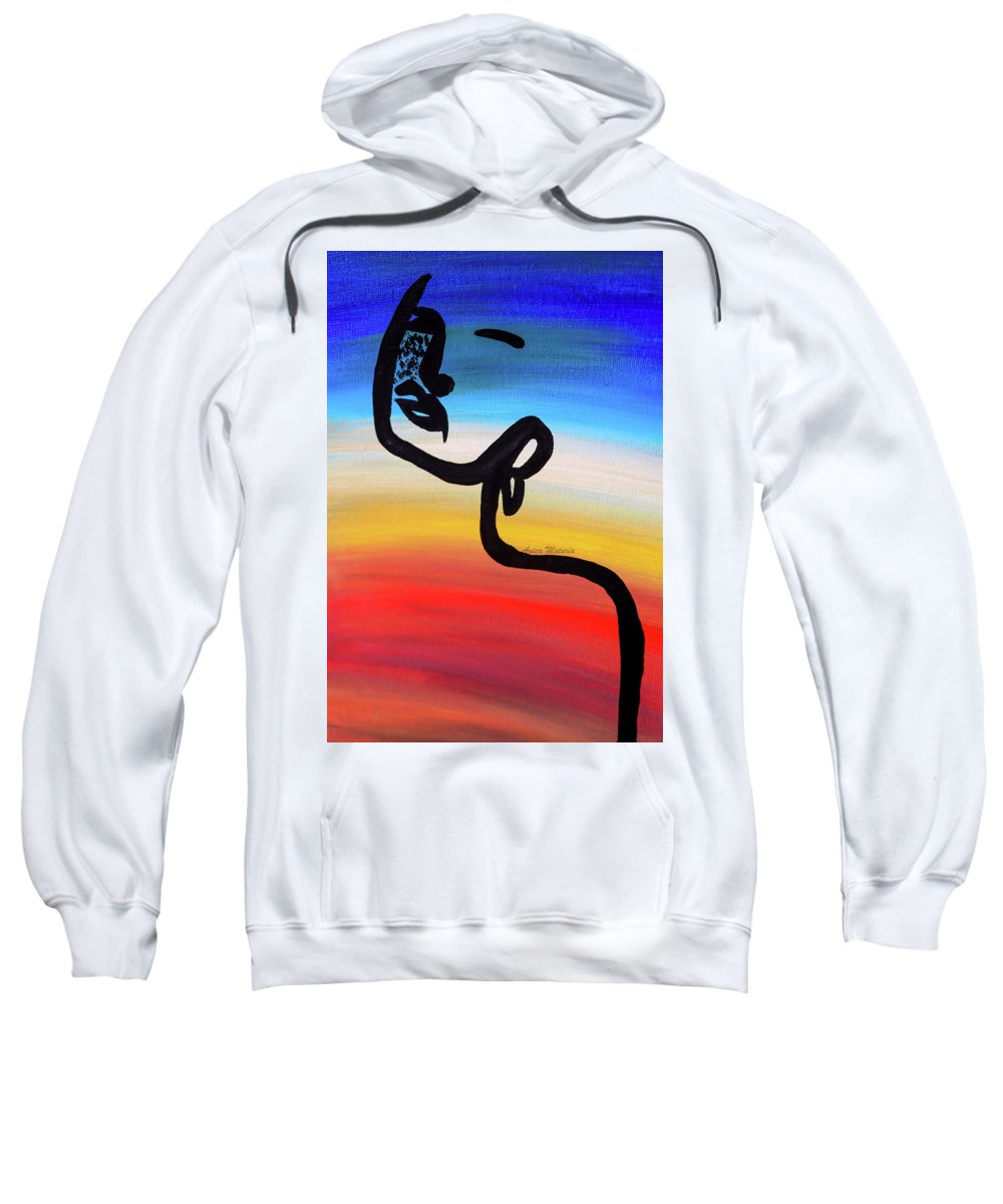 Line Art Beauty - Sweatshirt - Customizable