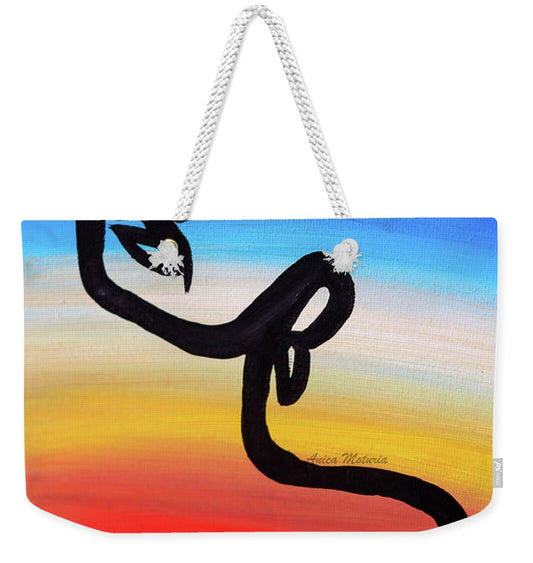 Line Art Beauty - Weekender Tote Bag - Customizable