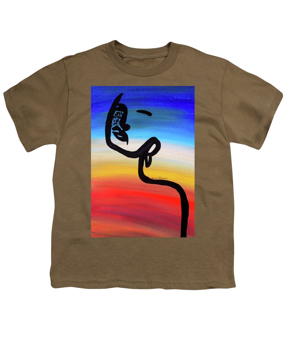 Line Art Beauty - Youth T-Shirt - Customizable