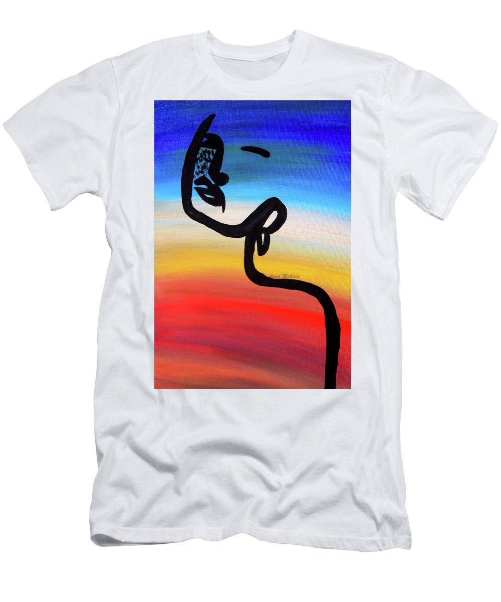 Line Art Beauty - T-Shirt - Customizable