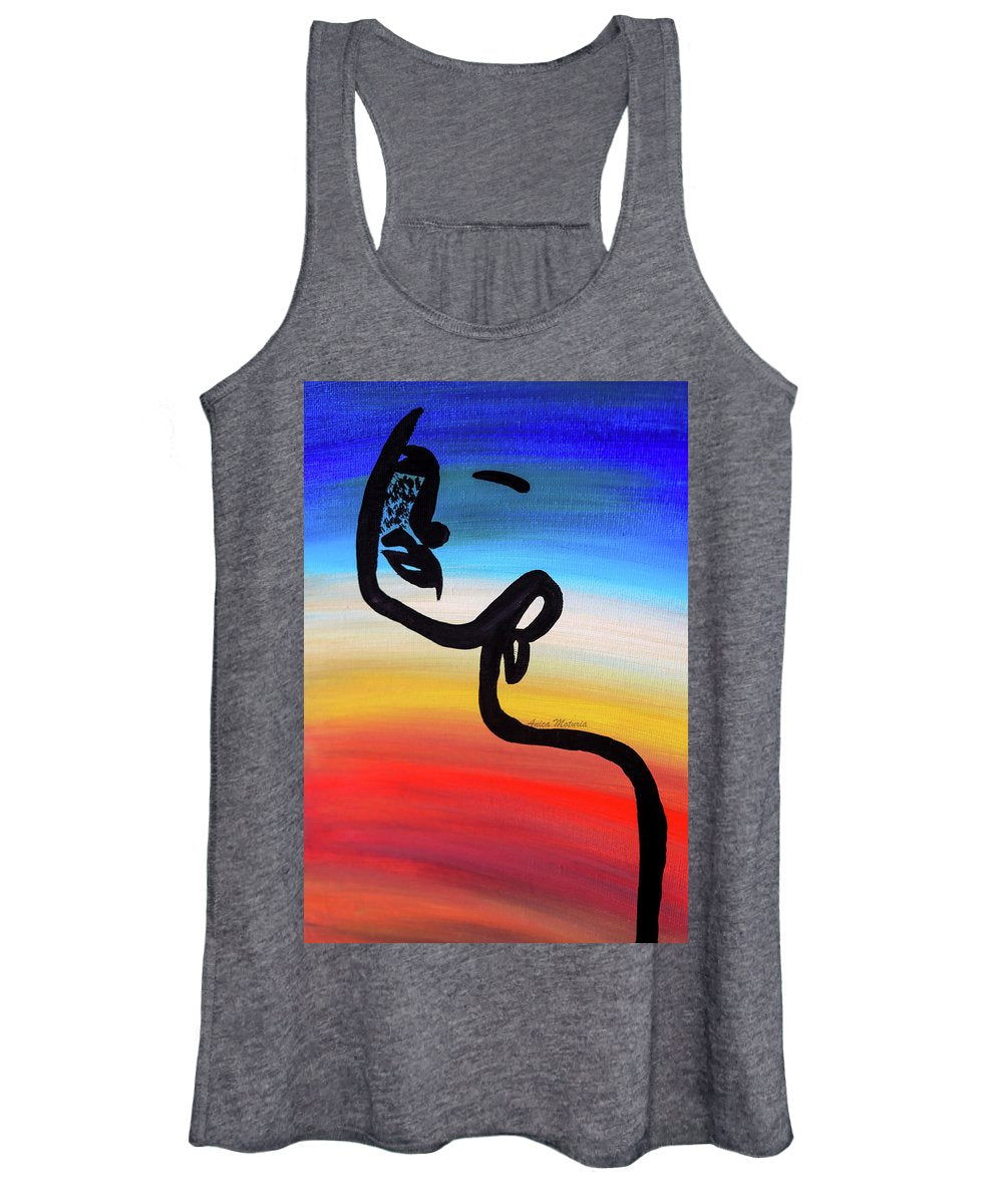 Line Art Beauty - Women's Tank Top - Customizable