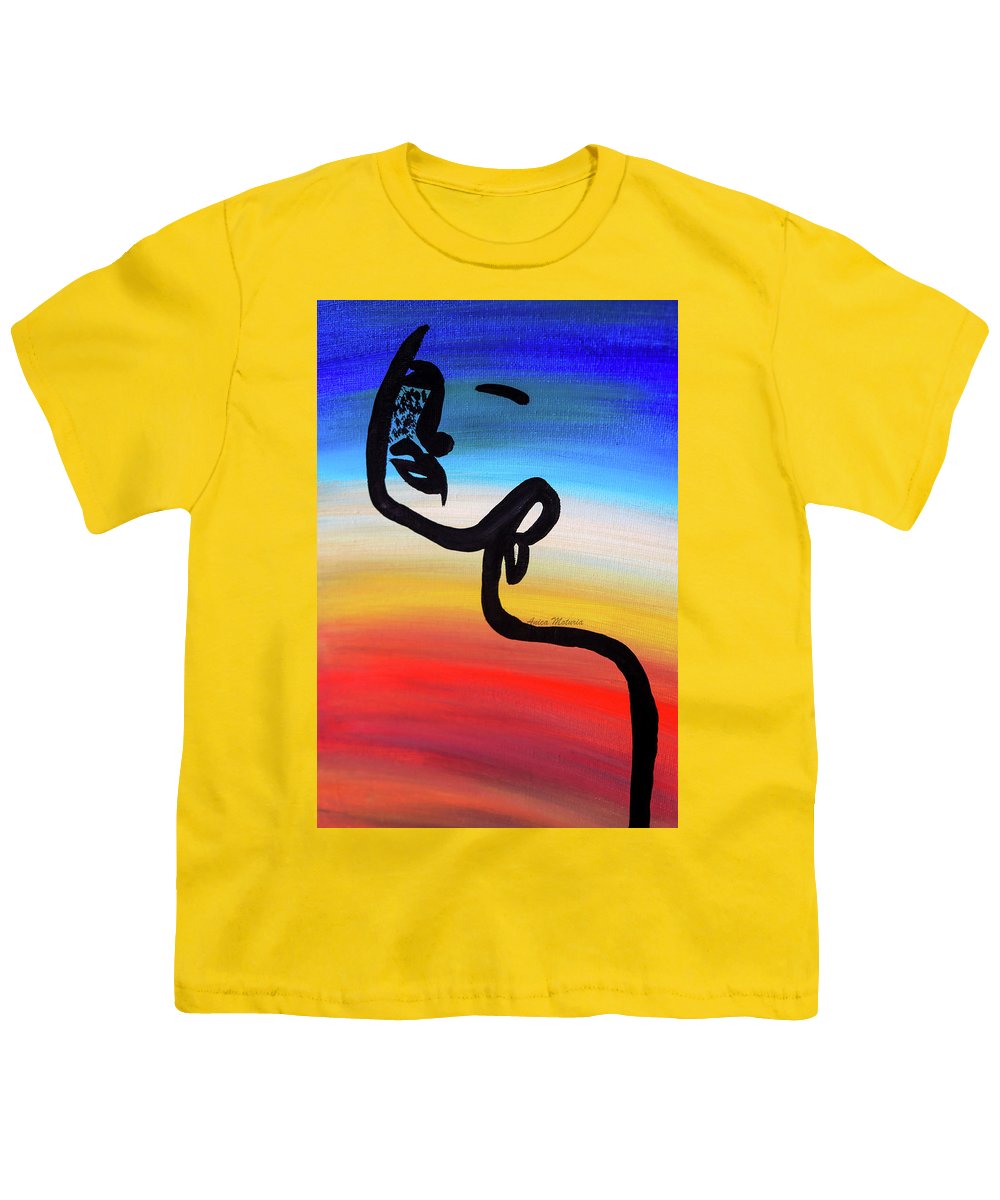 Line Art Beauty - Youth T-Shirt - Customizable