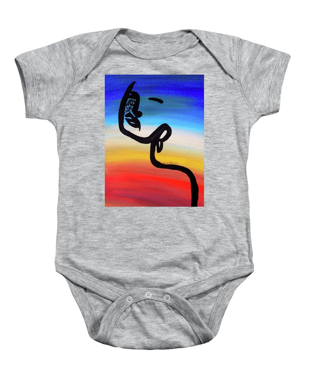 Line Art Beauty - Baby Onesie - Customizable