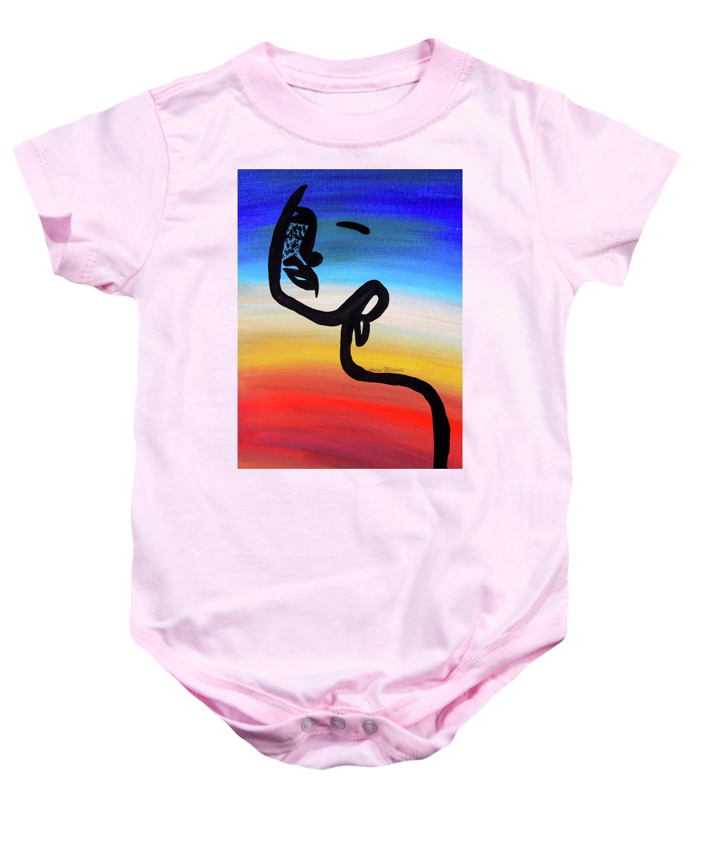 Line Art Beauty - Baby Onesie - Customizable