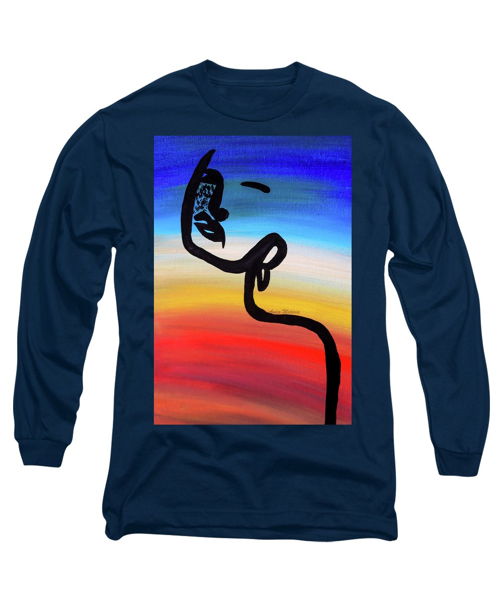 Line Art Beauty - Long Sleeve T-Shirt - Customizable