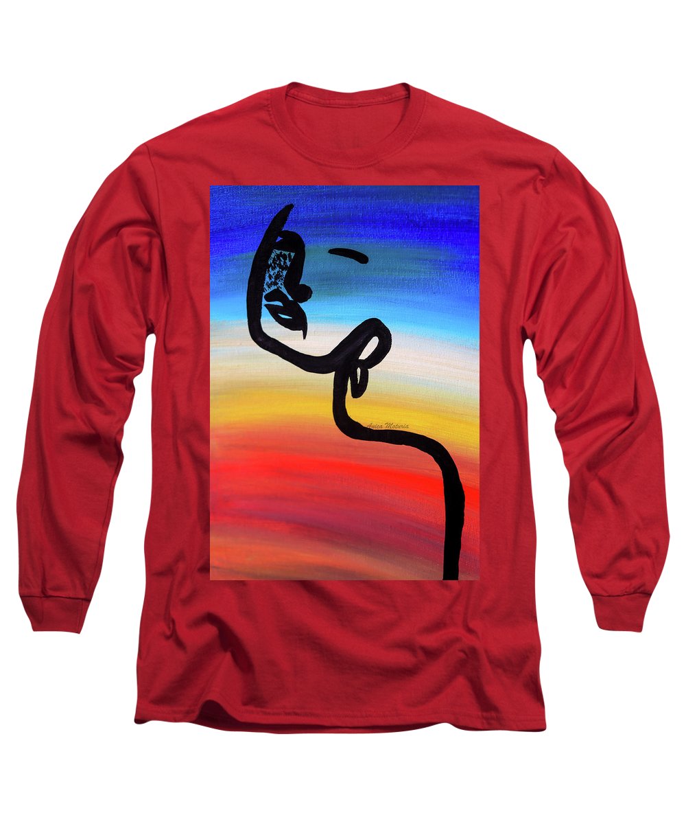 Line Art Beauty - Long Sleeve T-Shirt - Customizable