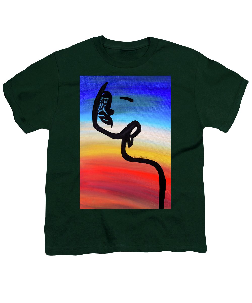 Line Art Beauty - Youth T-Shirt - Customizable