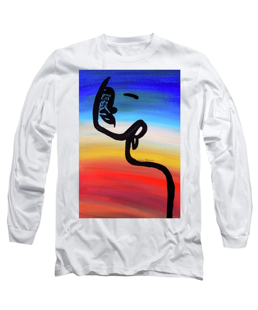 Line Art Beauty - Long Sleeve T-Shirt - Customizable