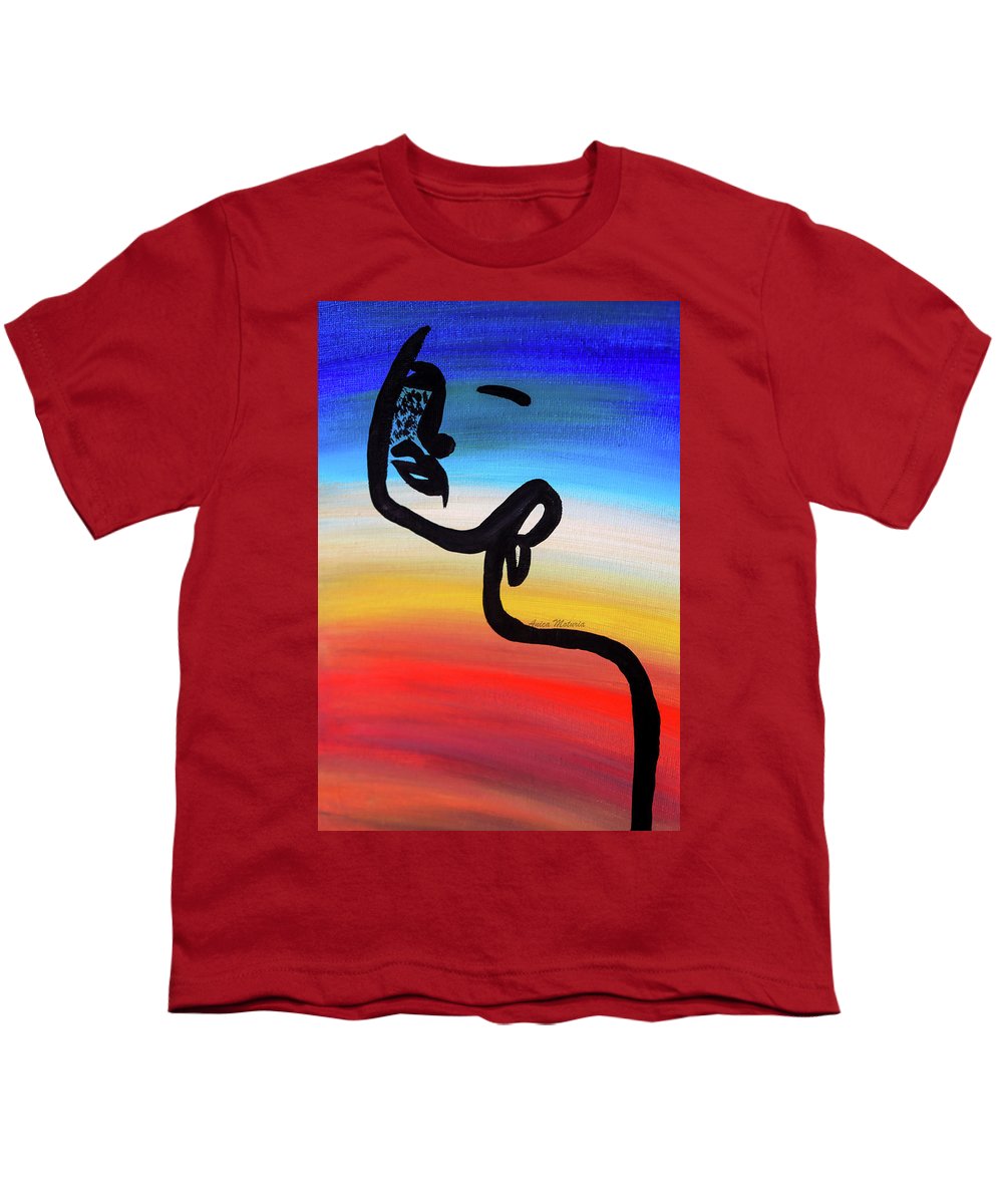 Line Art Beauty - Youth T-Shirt - Customizable