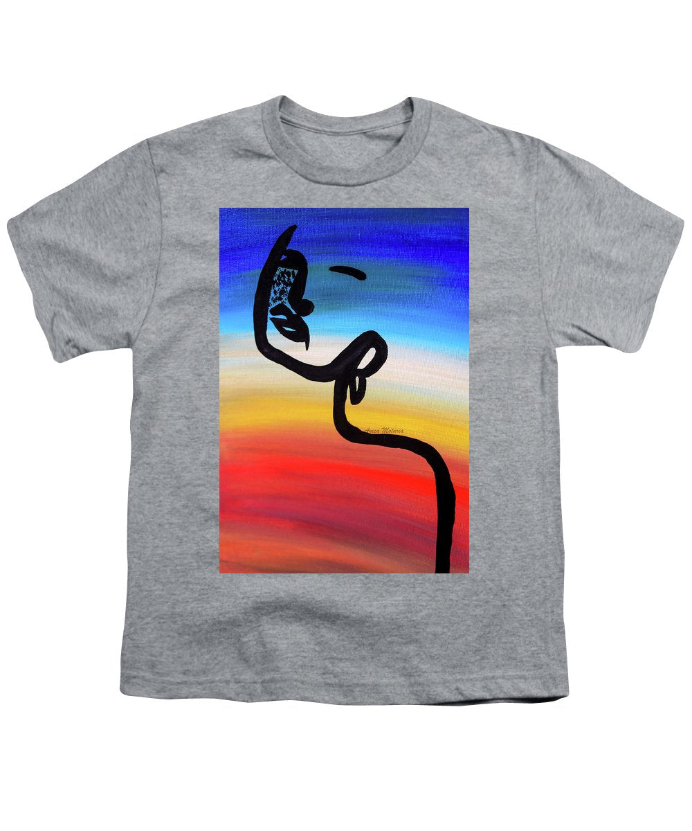 Line Art Beauty - Youth T-Shirt - Customizable