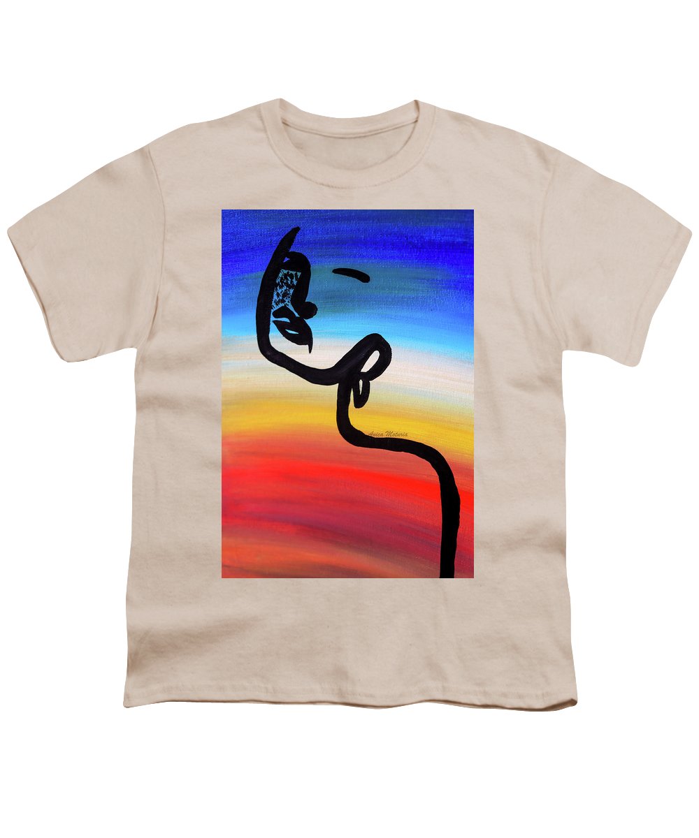 Line Art Beauty - Youth T-Shirt - Customizable