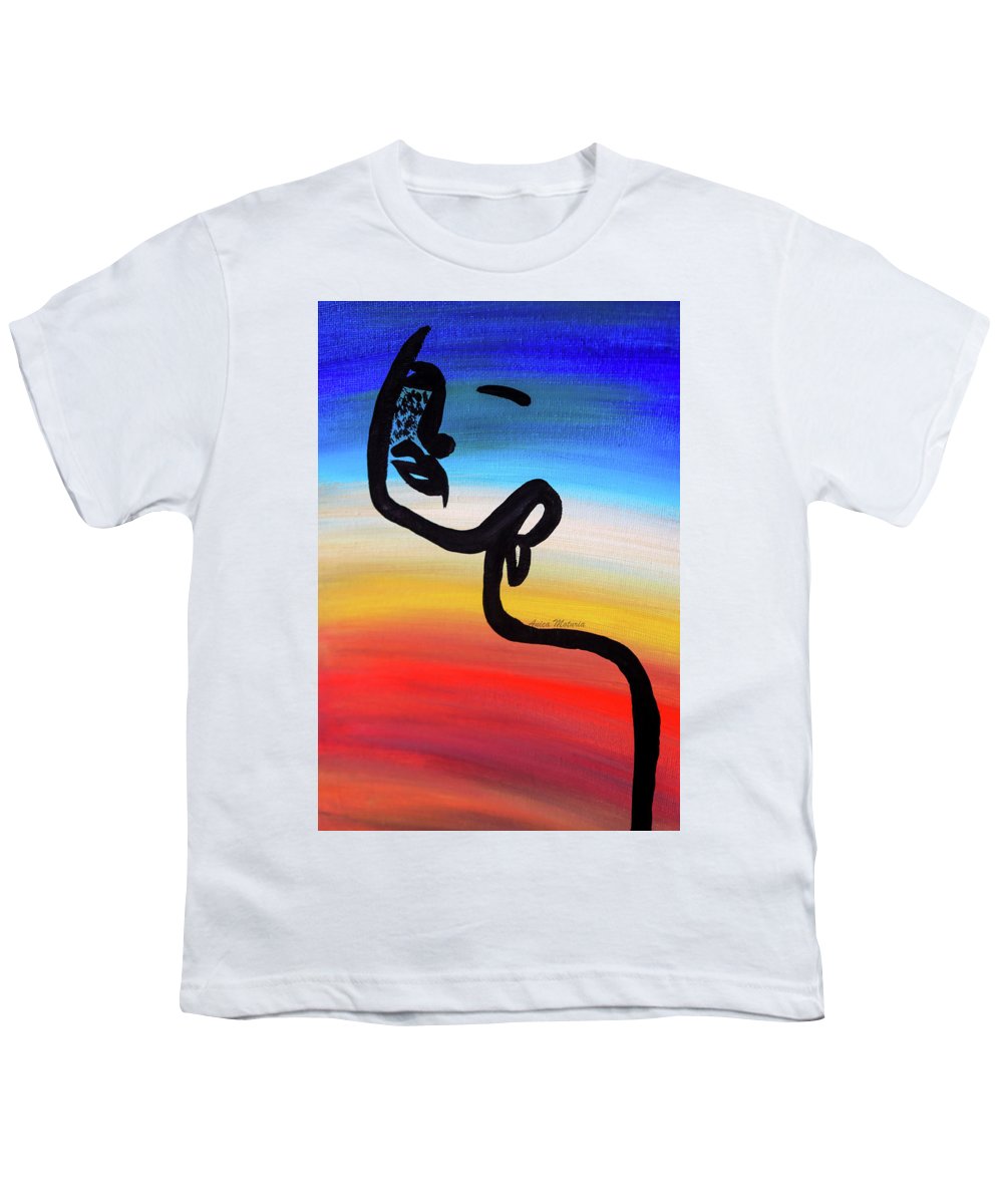 Line Art Beauty - Youth T-Shirt - Customizable