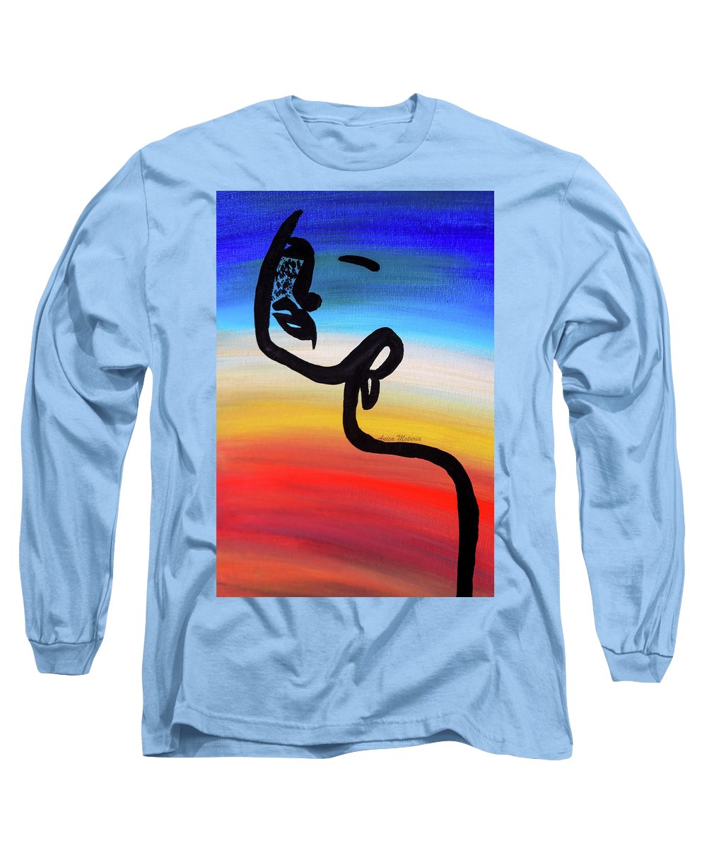 Line Art Beauty - Long Sleeve T-Shirt - Customizable