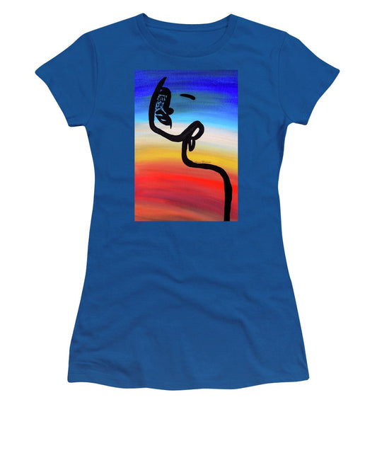 Line Art Beauty - Women's T-Shirt - Customizable