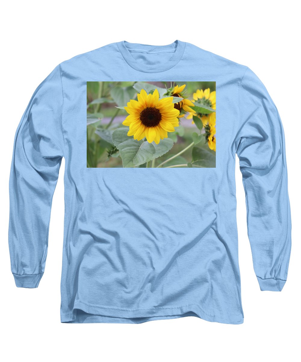 Sunflower Glory - Long Sleeve T-Shirt - Customizable