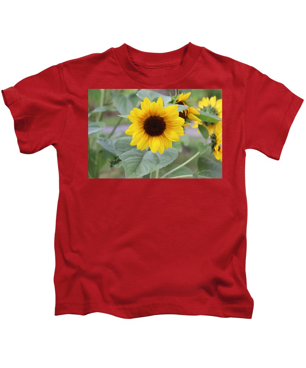 Sunflower Glory - Kids T-Shirt - Customizable