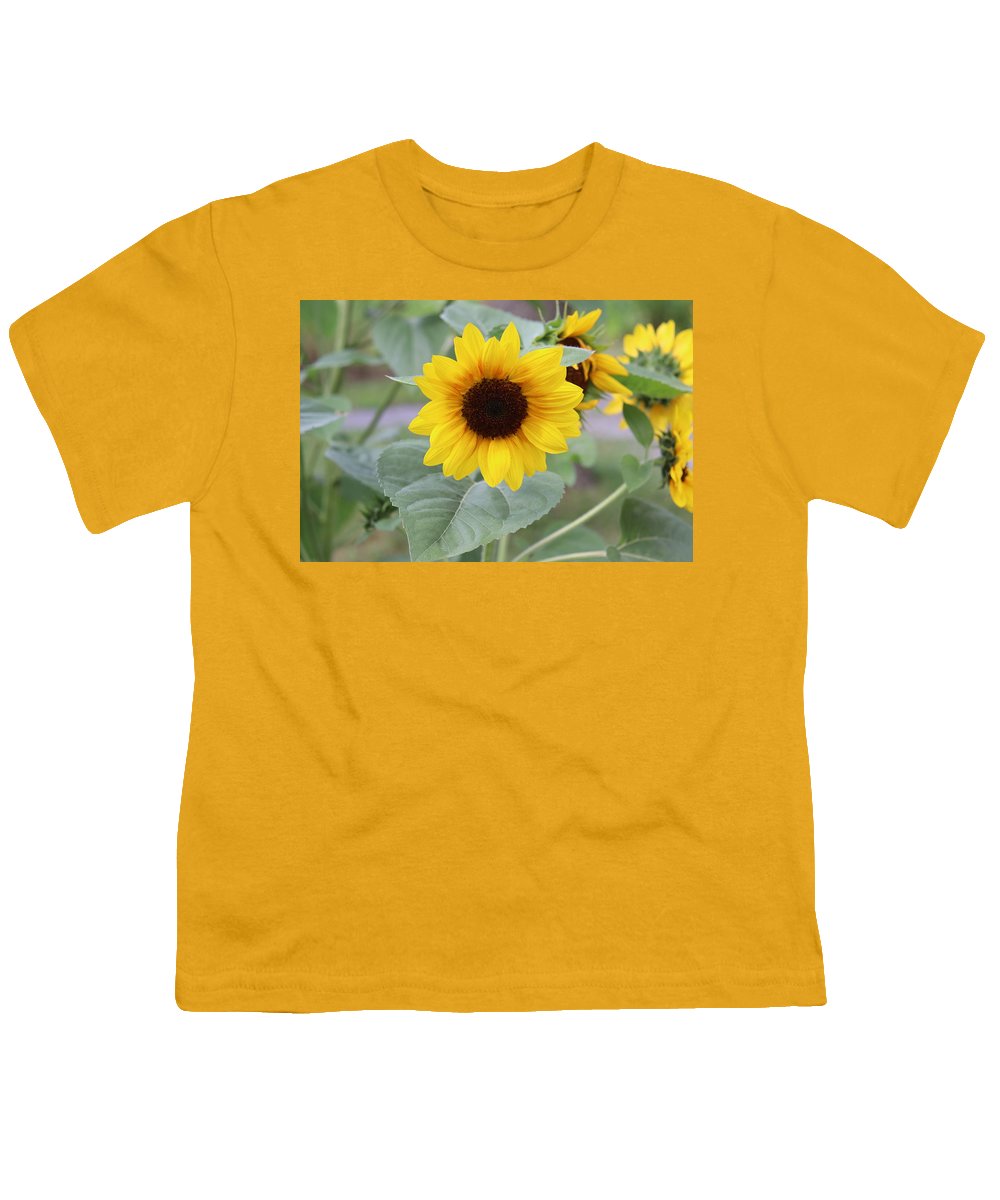 Sunflower Glory - Youth T-Shirt - Customizable