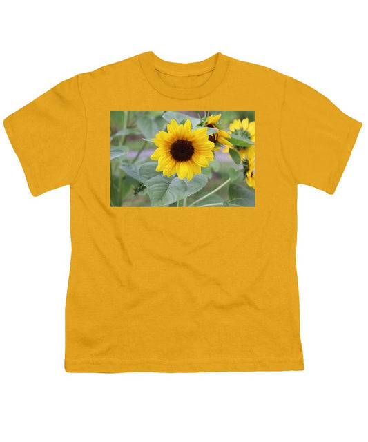 Sunflower Glory - Youth T-Shirt - Customizable