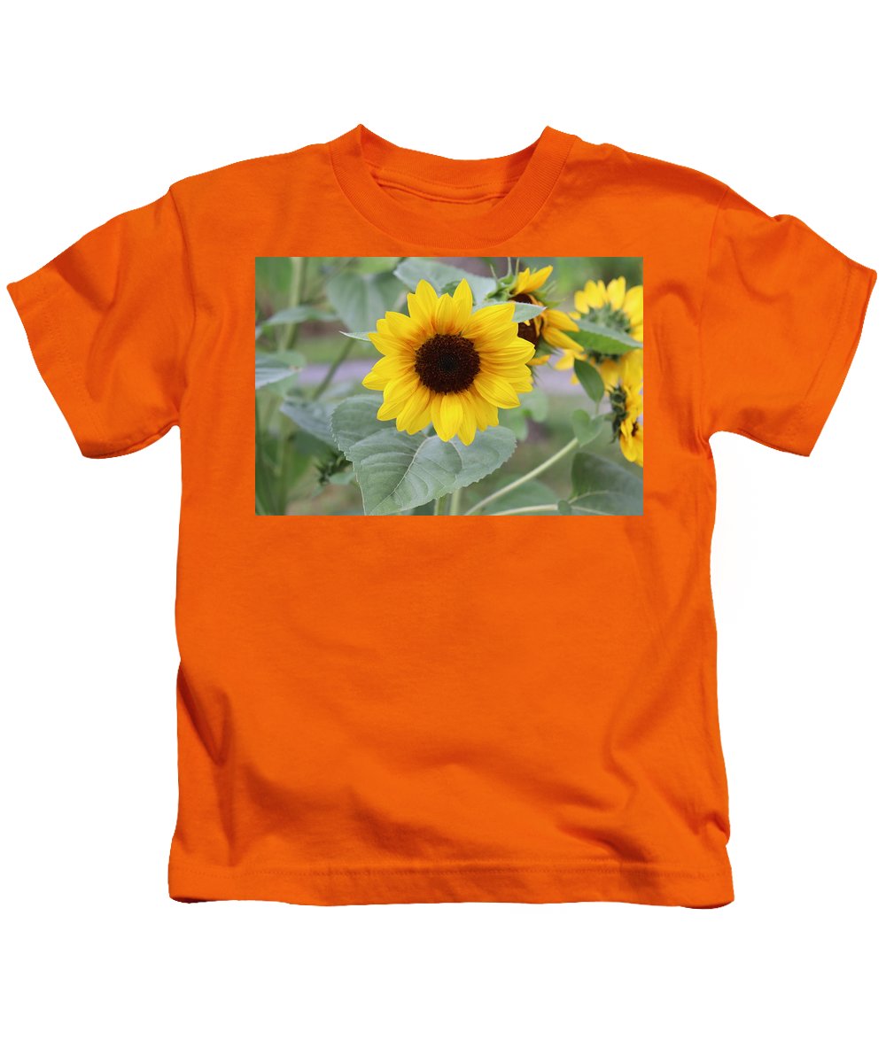 Sunflower Glory - Kids T-Shirt - Customizable