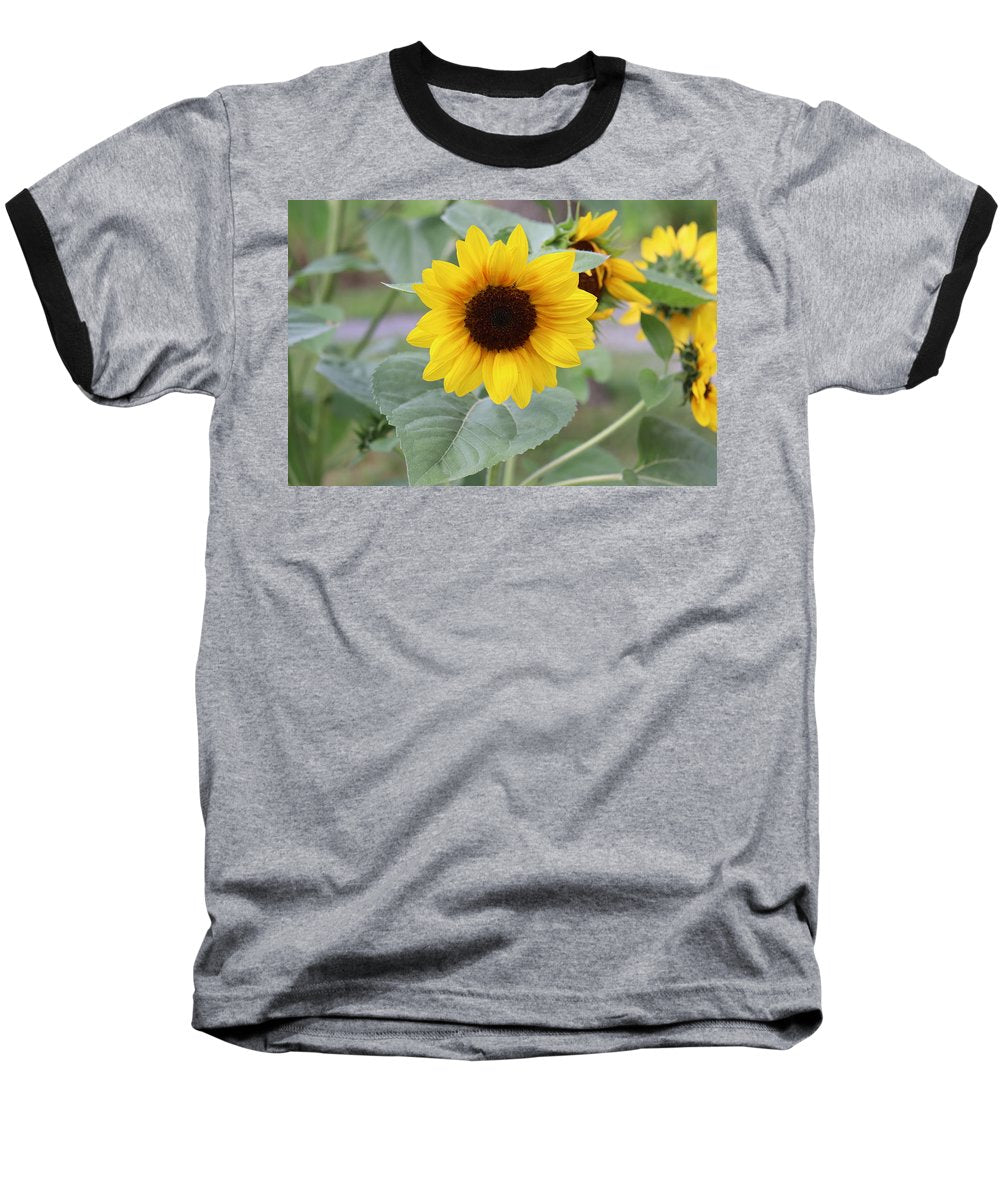 Sunflower Glory - Baseball T-Shirt - Customizable