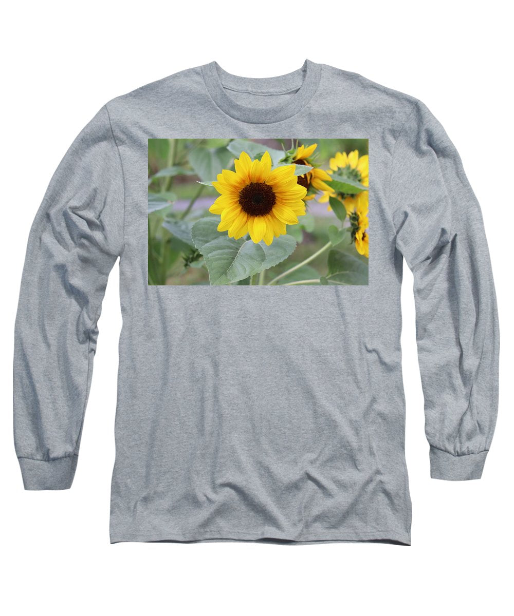 Sunflower Glory - Long Sleeve T-Shirt - Customizable