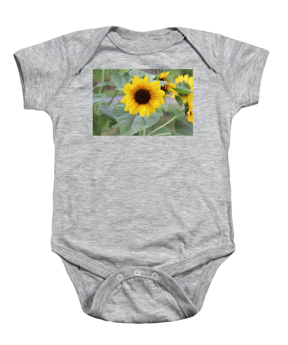 Sunflower Glory - Baby Onesie - Customizable