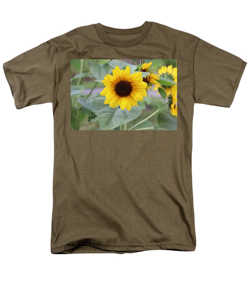 Sunflower Glory - Men's T-Shirt  (Regular Fit) - Customizable