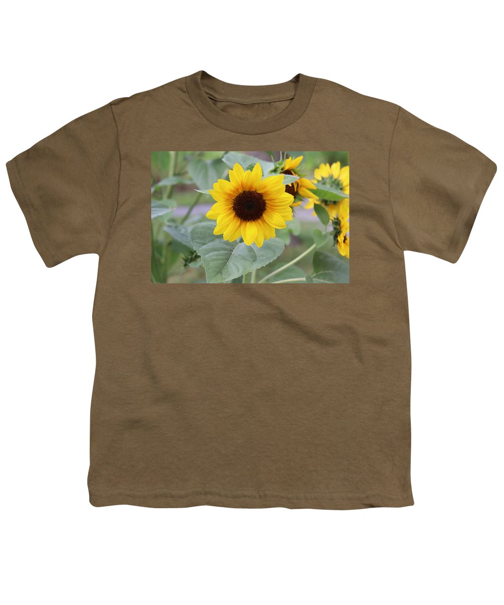 Sunflower Glory - Youth T-Shirt - Customizable