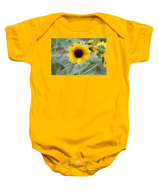 Sunflower Glory - Baby Onesie - Customizable