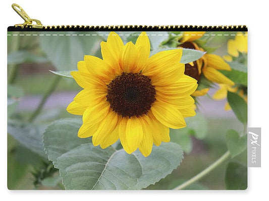 Sunflower Glory - Zip Pouch - Customizable