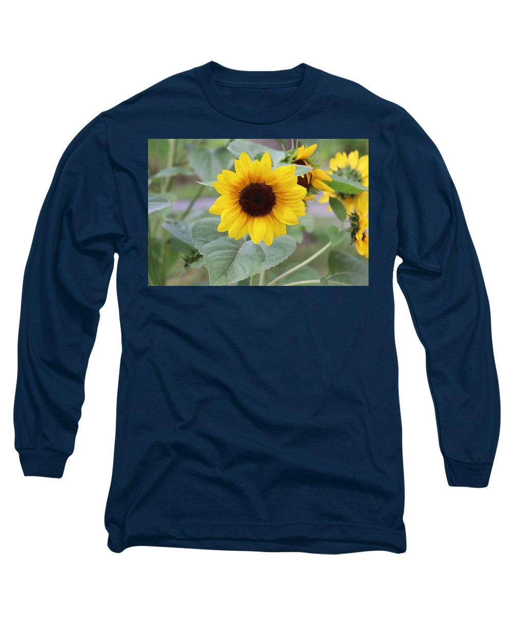 Sunflower Glory - Long Sleeve T-Shirt - Customizable