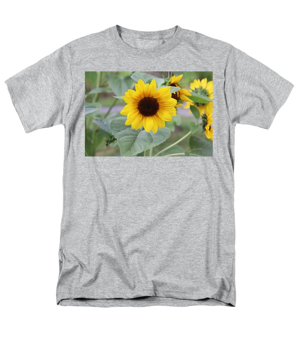 Sunflower Glory - Men's T-Shirt  (Regular Fit) - Customizable