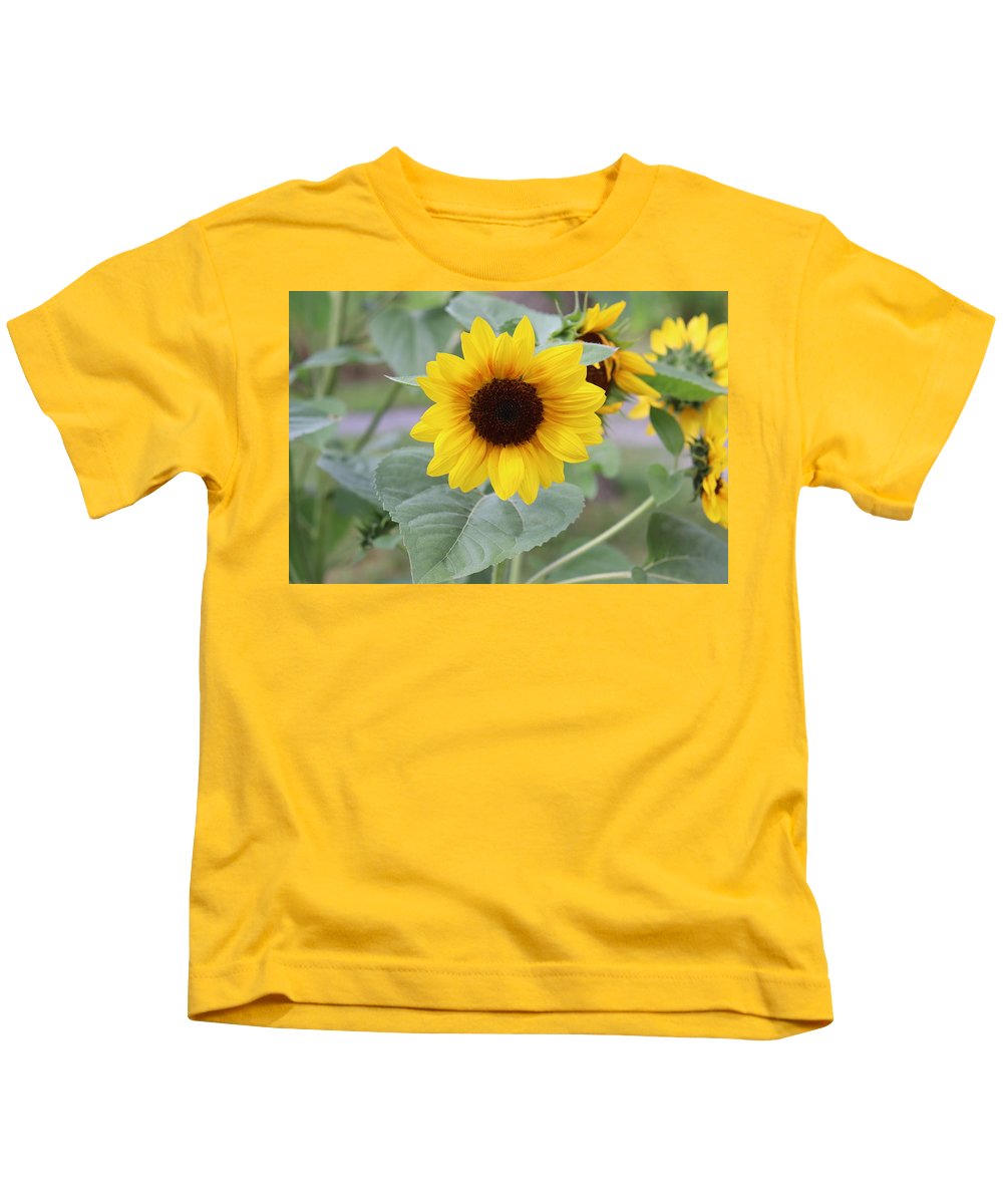 Sunflower Glory - Kids T-Shirt - Customizable