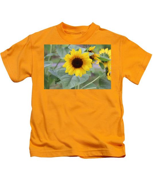 Sunflower Glory - Kids T-Shirt - Customizable