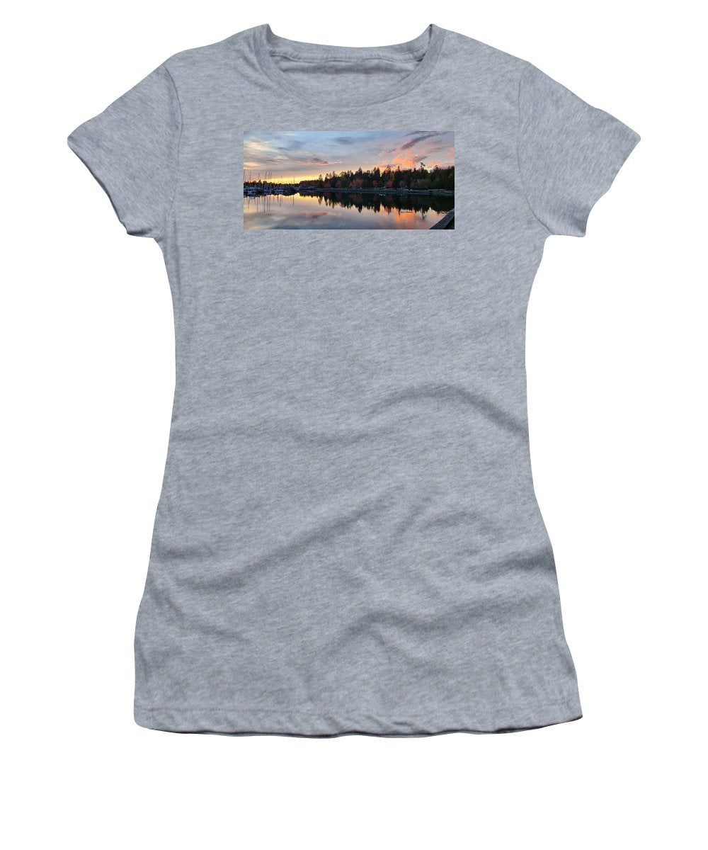 Coucher de soleil à Vancouver - T-shirt pour femmes