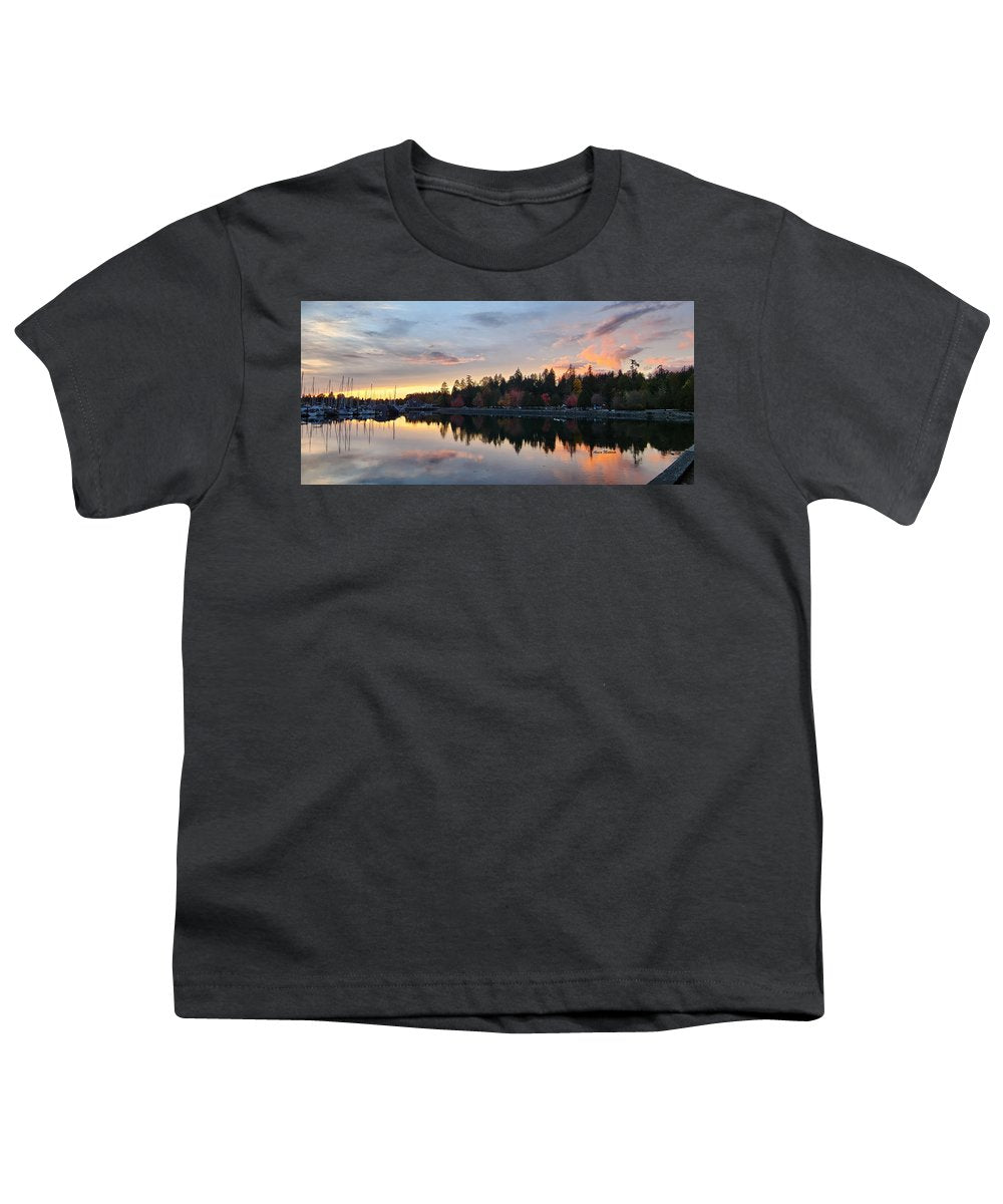 Vancouver Sunset - Youth T-Shirt - Customizable