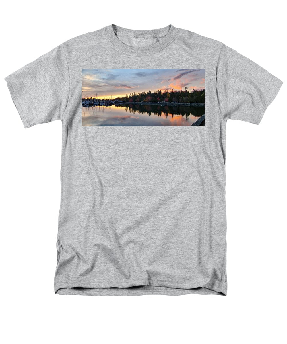 Vancouver Sunset - T-shirt pour hommes (coupe régulière)