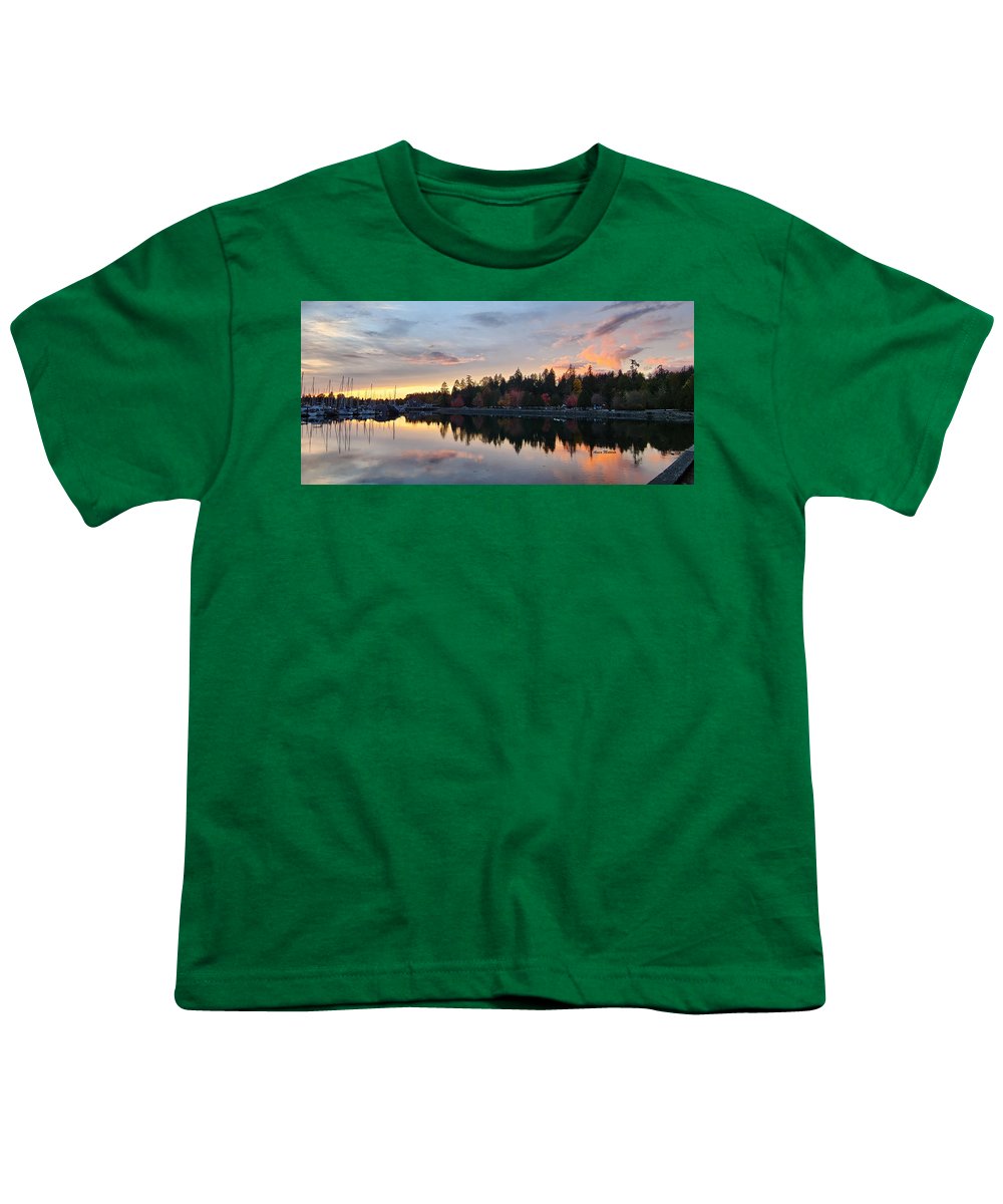 Vancouver Sunset - Youth T-Shirt - Customizable