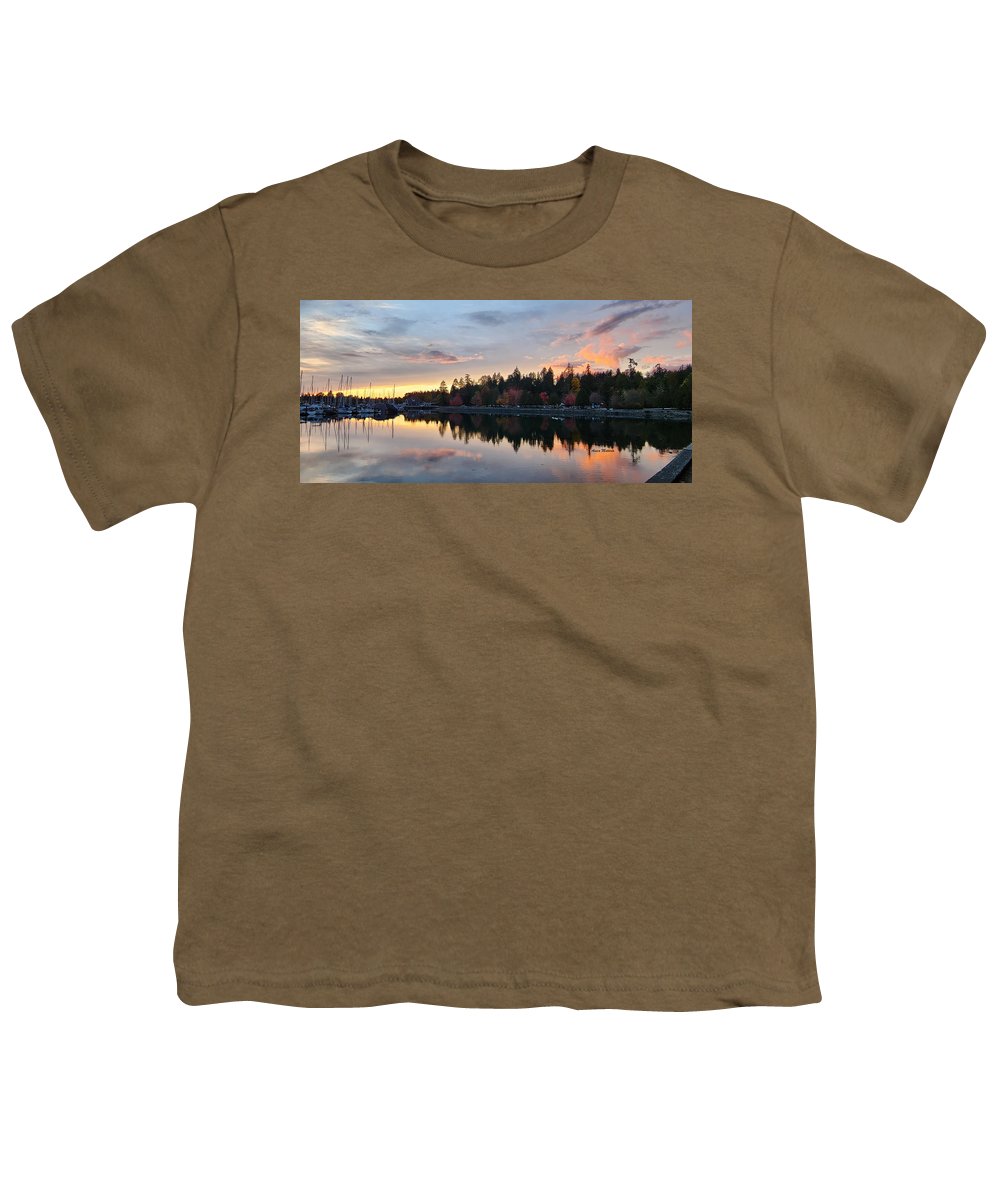 Vancouver Sunset - Youth T-Shirt - Customizable