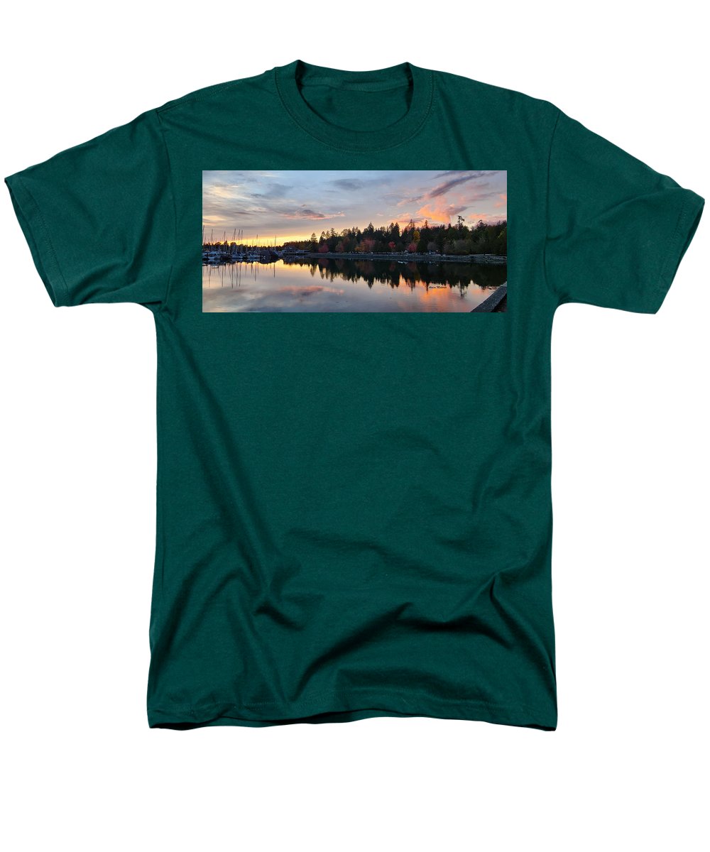 Vancouver Sunset - T-shirt pour hommes (coupe régulière)