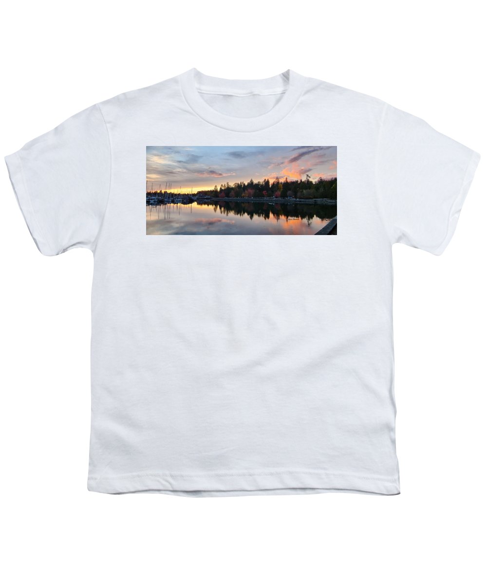 Vancouver Sunset - Youth T-Shirt - Customizable