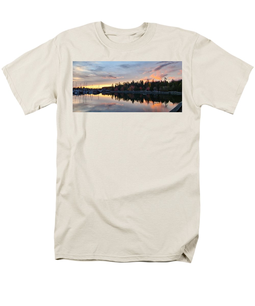 Vancouver Sunset - T-shirt pour hommes (coupe régulière)