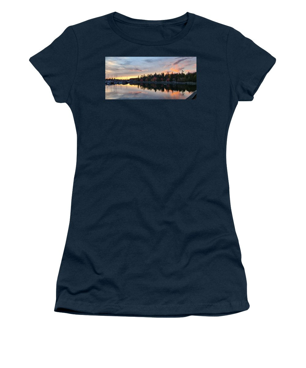 Coucher de soleil à Vancouver - T-shirt pour femmes