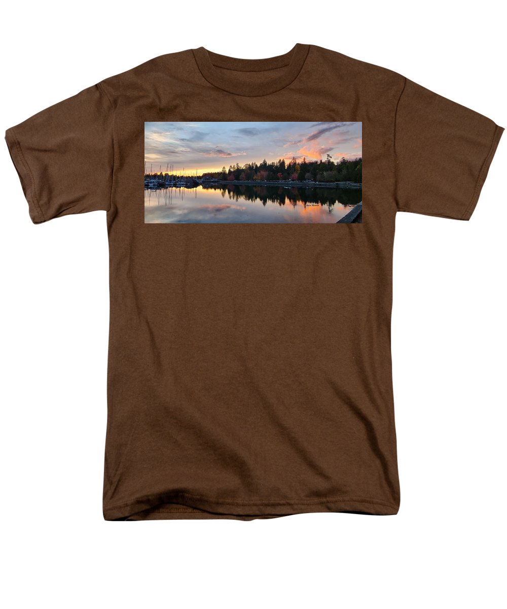 Vancouver Sunset - T-shirt pour hommes (coupe régulière)